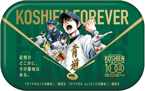 甲子園球場100周年コラボダイヤのA缶バッジ