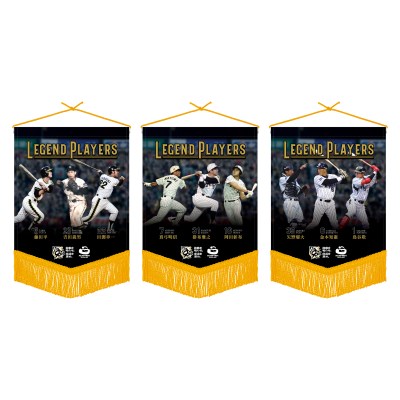 阪神タイガース　レジェンドプレイヤーズ 記念タオル　ペナント　クリアファイル pc1_s.jpg