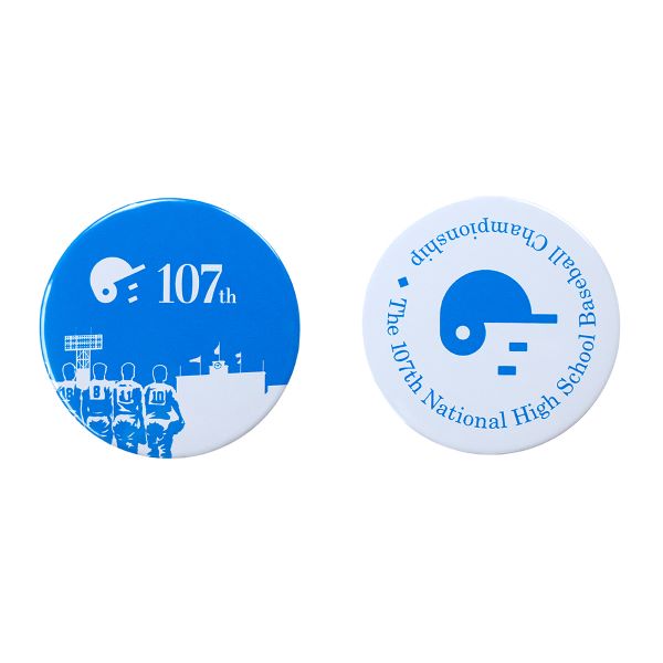 【107/ｵﾌｨｼｬﾙｸﾞｯｽﾞ】缶バッジ2個セット