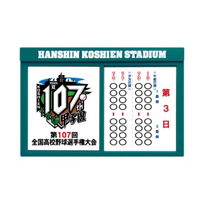 対戦看板マグネット　第３日目