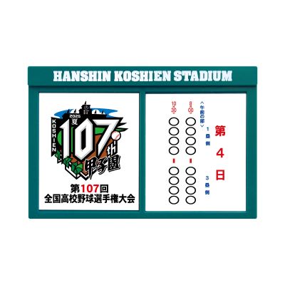 対戦看板マグネット　第４日目