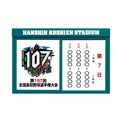対戦看板マグネット　第７日目