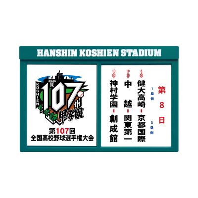 対戦看板マグネット　第８日目