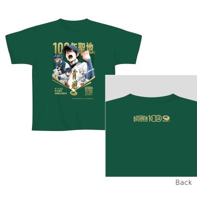 甲子園球場100周年漫画コラボ　ダイヤのＡ　Ｔシャツ