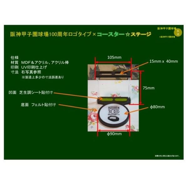甲子園球場100周年 コースター☆ステージ - 阪神甲子園球場公式
