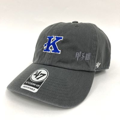 甲子園ビンテージキャップ　'47　CLEAN UP 　チャコール