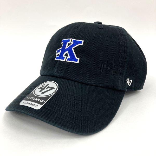 甲子園ビンテージキャップ　'47　CLEAN UP 　黒