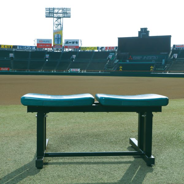 阪神甲子園球場リユースベンチ（二人掛け用）