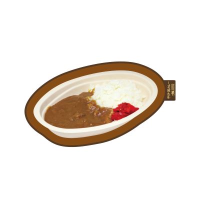 甲子園名物グルメグッズ 甲子園カレー見た目そのまま！ダイカット