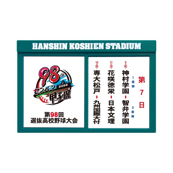 対戦看板マグネット　第７日目