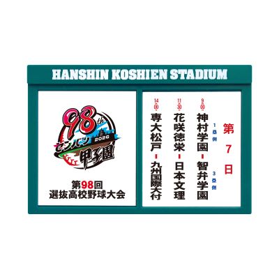 対戦看板マグネット　第７日目