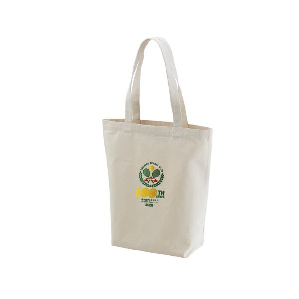 甲子園テニスクラブ100周年　　トートバッグ　ナチュラル