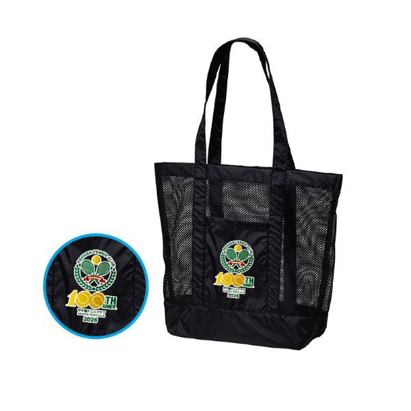 甲子園テニスクラブ100周年　　メッシュトート　デザインＢ