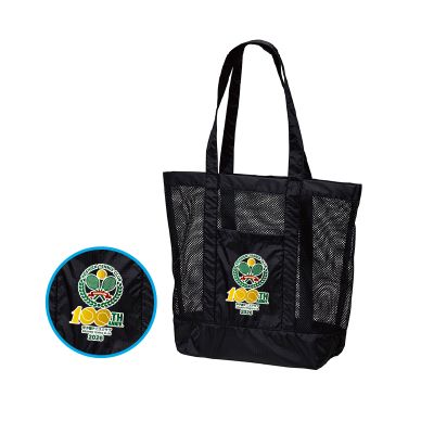 甲子園テニスクラブ100周年　　メッシュトート　デザインＢ